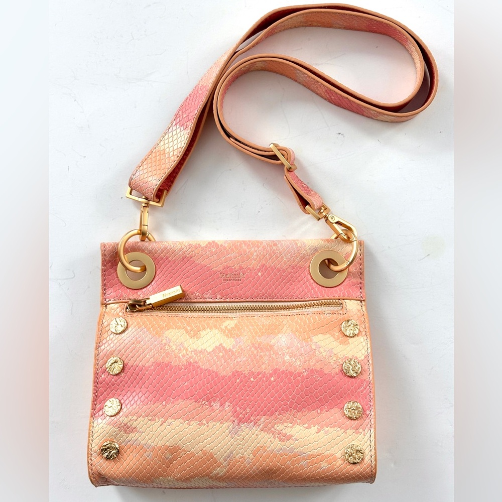 Hammitt Tony Small crossbody bag in the "Marigold Mango Tie-Dye" finish